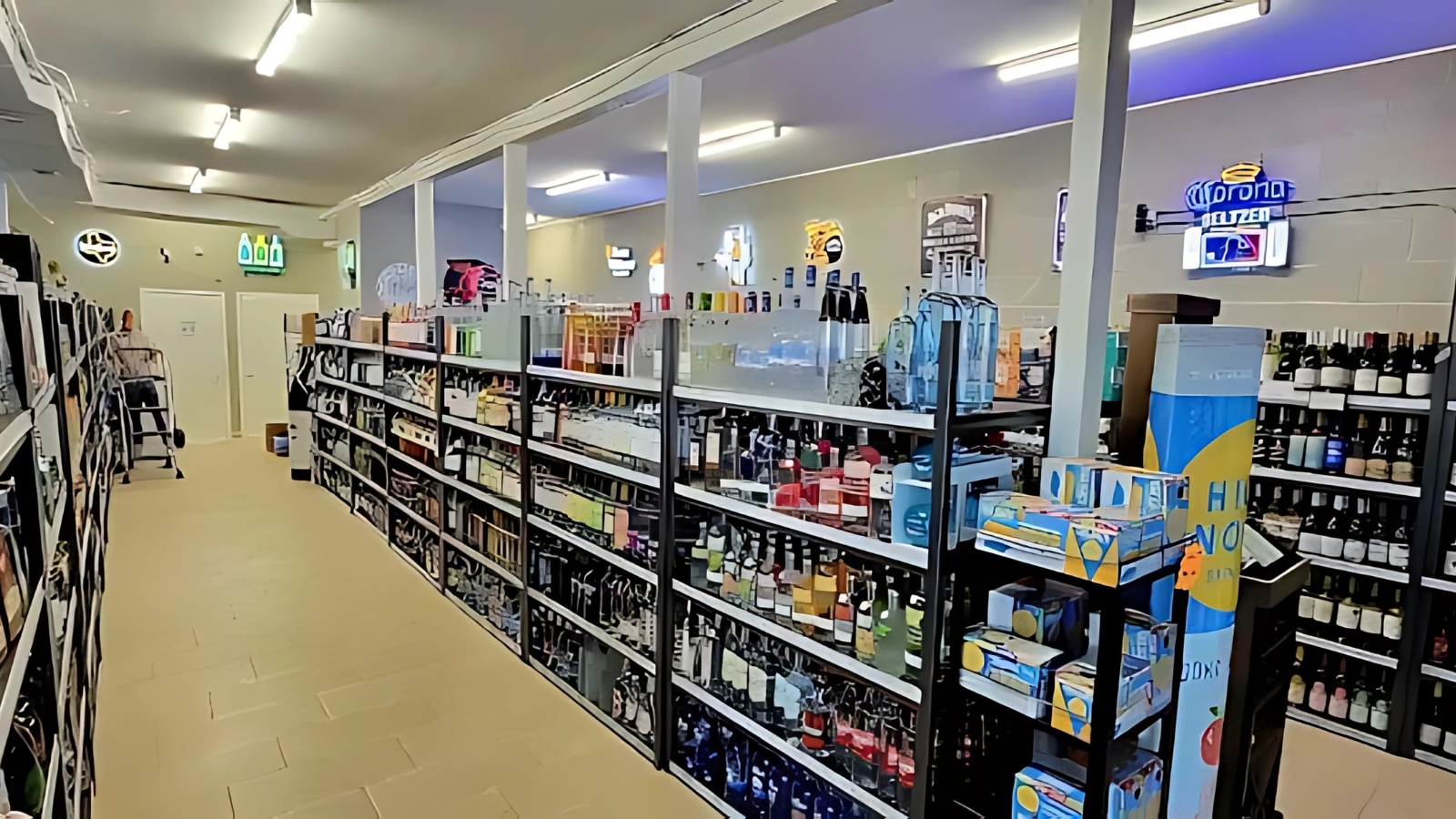 AJ's Wine & Liquor store in Spring Branch